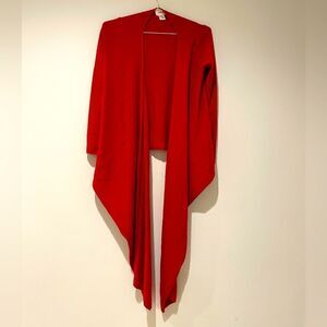 EUC Neiman Marcus Cashmere Sweater Red Sz. S/M